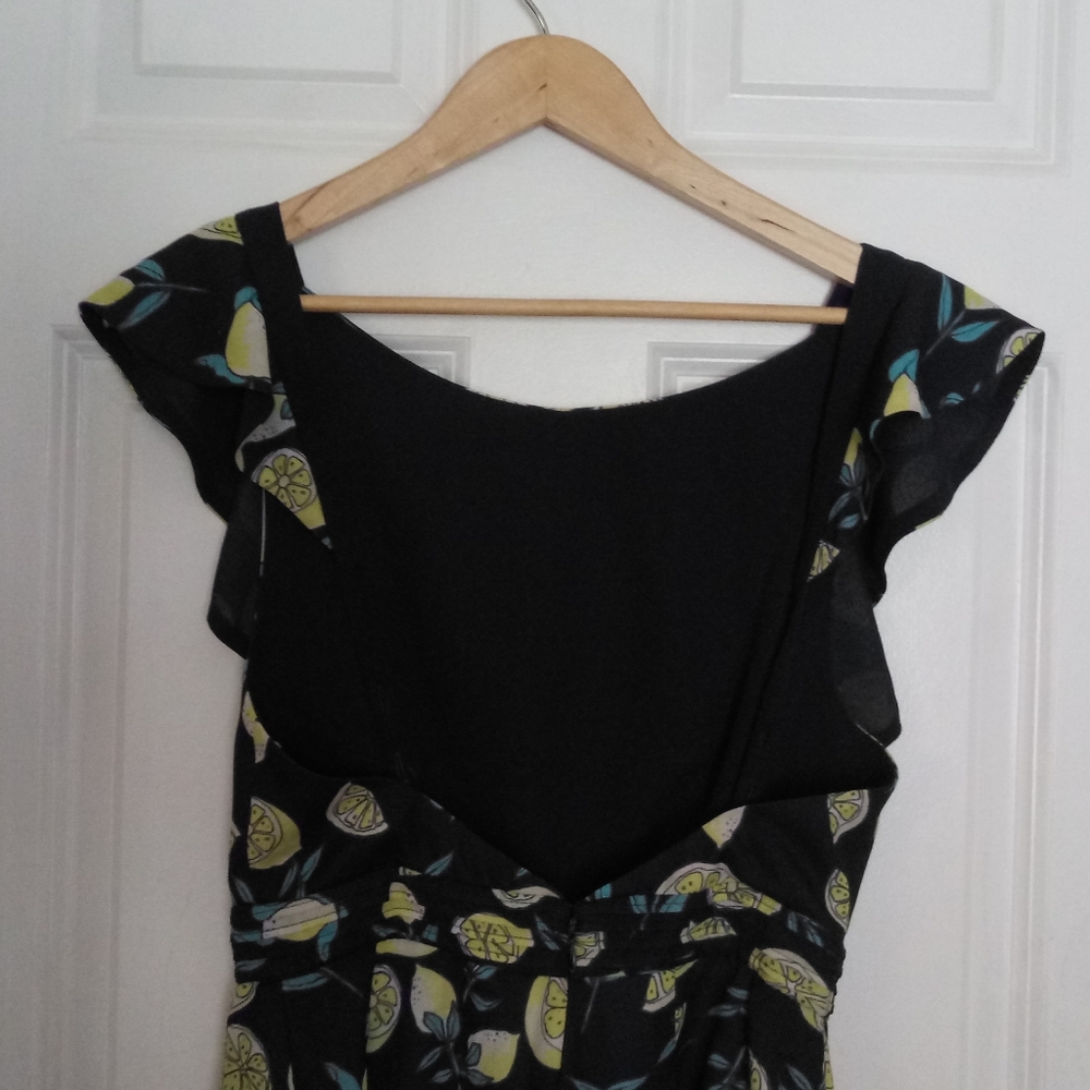 Fame & Partners The Vorsane Playsuit Romper Lemon Size 6 - Picture 8 of 15